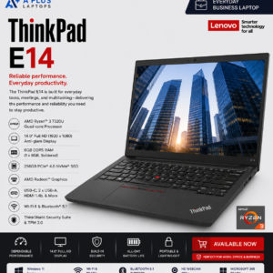LENOVO - ThinkPad E14 (Ryzen 3)